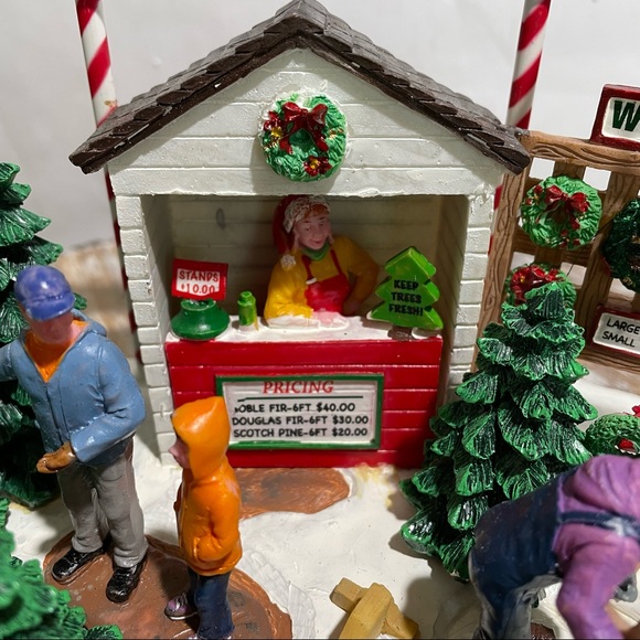 Lemax Frostys Christmas Tree Lot holiday village decor - Picture 4 of 13